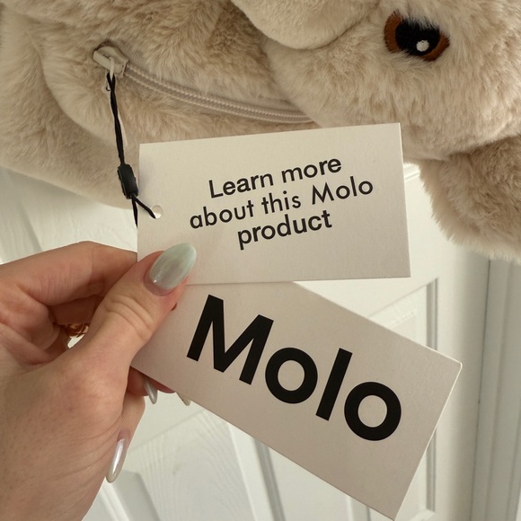 BNWT Molo kids Teddy Bear Backpack - Picture 6 of 9